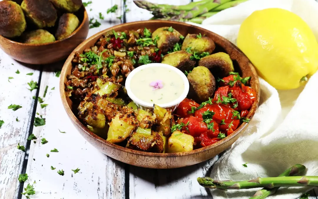 Broccoli & Asparagus Bowl