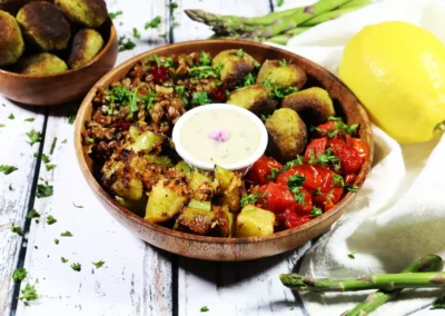 Broccoli & Asparagus Bowl