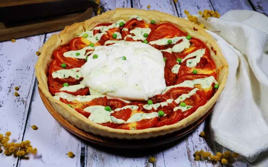 Tarte tomates de mamie