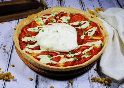 Tarte tomates de mamie