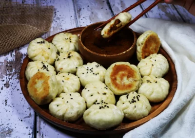 Vegan Sweet Potatoes Vietnamese Baos