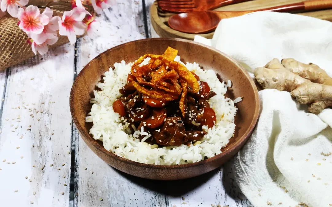 Asian « Carrot Beef »